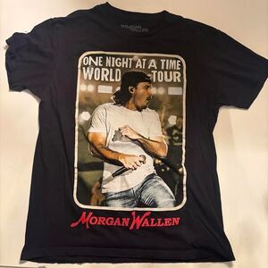 Morgan Wallen Black Concert Tee Medium